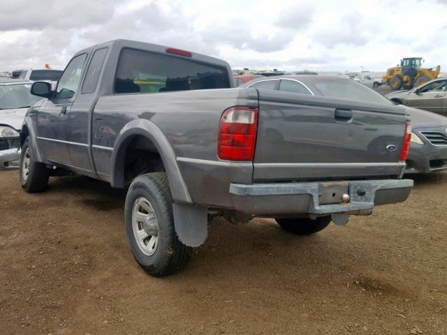 1FTYR14U15PA36631 - 2005 FORD RANGER GRAY photo 3