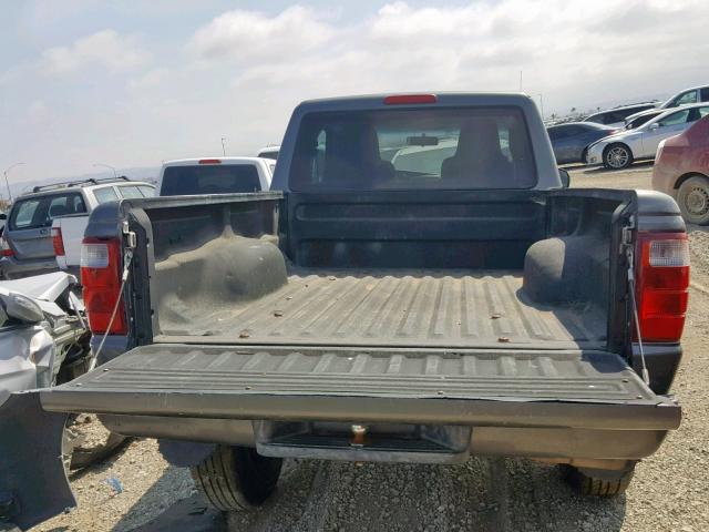 1FTYR14U15PA36631 - 2005 FORD RANGER GRAY photo 6