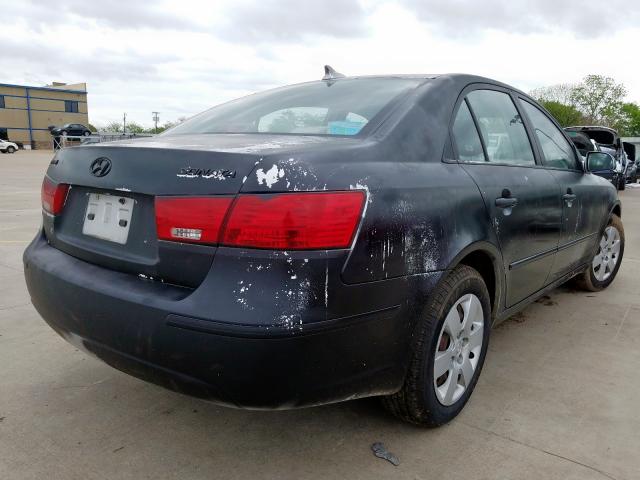 5NPET46C19H413681 - 2009 HYUNDAI SONATA GLS  photo 4