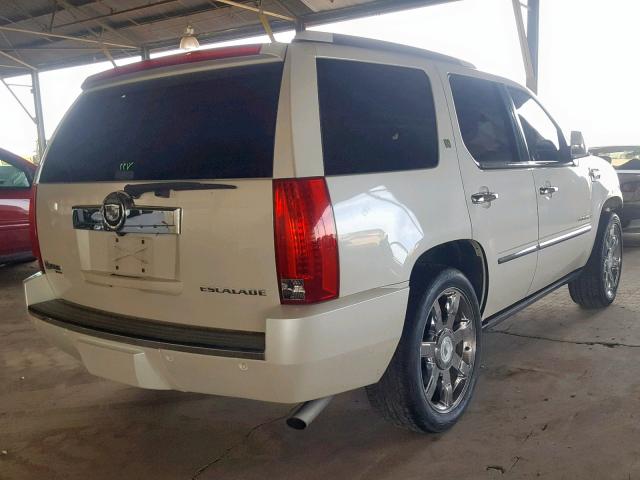 1GYFK43539R123992 - 2009 CADILLAC ESCALADE H WHITE photo 4