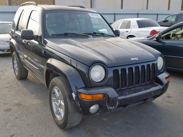 1J4GK58K43W537820 - 2003 JEEP LIBERTY LI BLACK photo 1