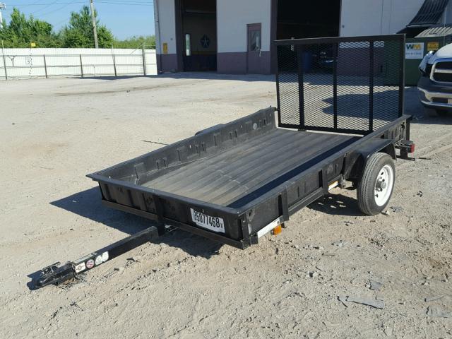 4YMUL0816EG023302 - 2014 UTILITY TRAILER BLACK photo 2