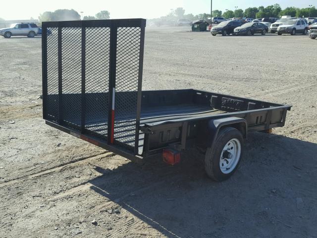 4YMUL0816EG023302 - 2014 UTILITY TRAILER BLACK photo 4