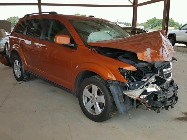 3D4PG1FG0BT500754 - 2011 DODGE JOURNEY MA ORANGE photo 1