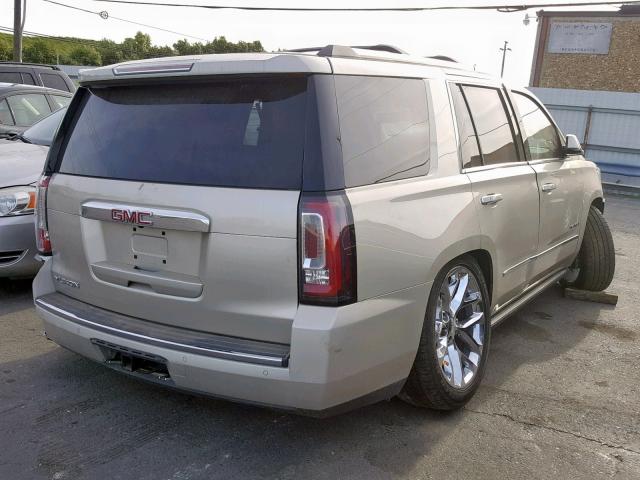 1GKS2CKJXHR139493 - 2017 GMC YUKON DENA BEIGE photo 4