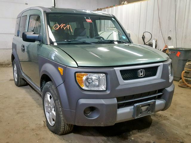 5J6YH28534L039400 - 2004 HONDA ELEMENT EX GREEN photo 1