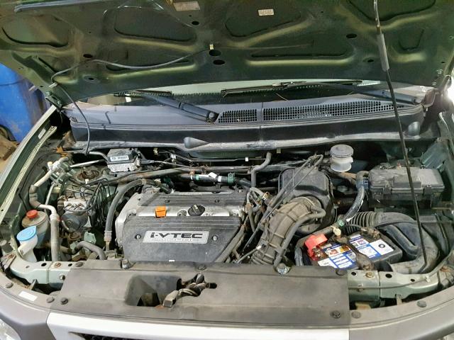 5J6YH28534L039400 - 2004 HONDA ELEMENT EX GREEN photo 7