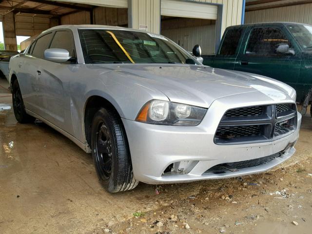 2C3CDXAT9CH241692 - 2012 DODGE CHARGER PO SILVER photo 1