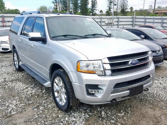 1FMJK2ATXHEA01928 - 2017 FORD EXPEDITION SILVER photo 1