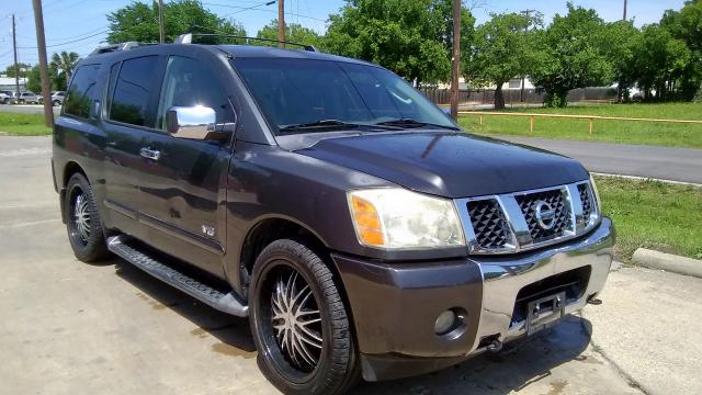 5N1AA08A54N700907 - 2004 NISSAN ARMADA SE GRAY photo 1