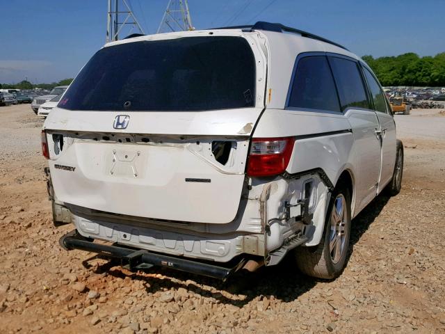 5FNRL5H9XCB067970 - 2012 HONDA ODYSSEY TO WHITE photo 4