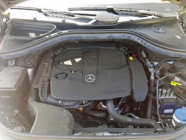 4JGDA5JB7FA598694 - 2015 MERCEDES-BENZ ML 350 GRAY photo 7