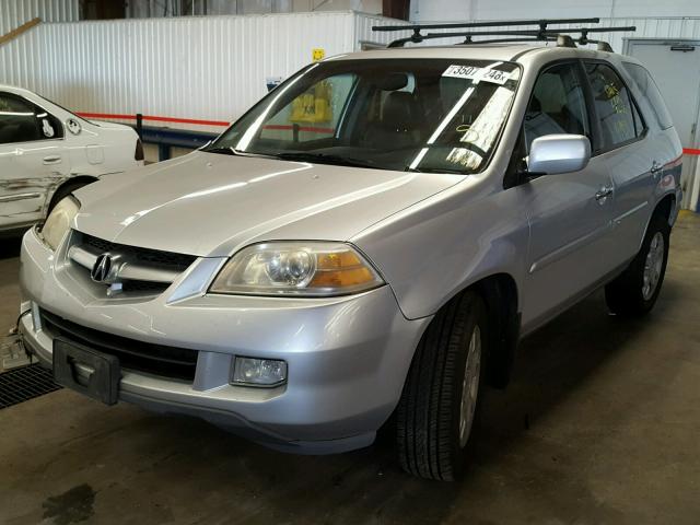 2HNYD18835H507267 - 2005 ACURA MDX TOURIN SILVER photo 2