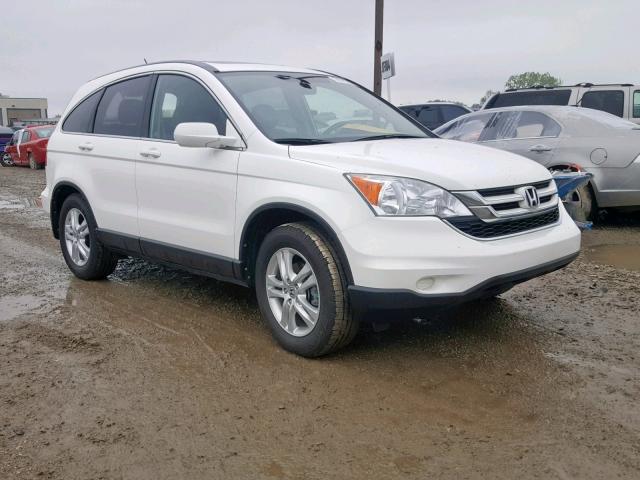 5J6RE4H74BL117738 - 2011 HONDA CR-V EXL WHITE photo 1