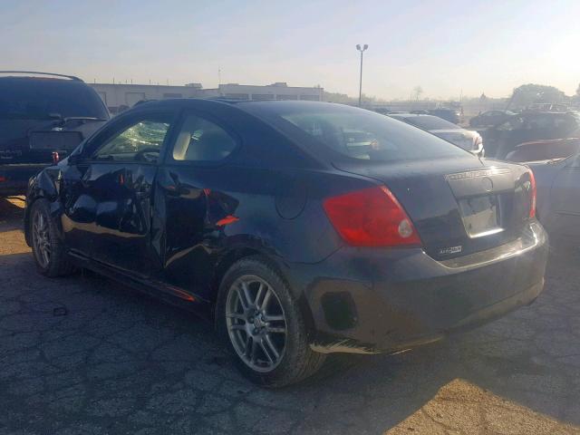 JTKDE177070171703 - 2007 TOYOTA SCION TC BLACK photo 3