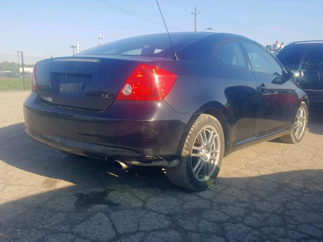 JTKDE177070171703 - 2007 TOYOTA SCION TC BLACK photo 4