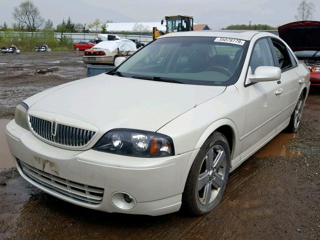 1LNFM87A66Y614584 - 2006 LINCOLN LS WHITE photo 2