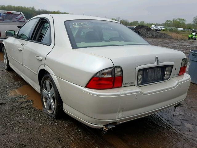 1LNFM87A66Y614584 - 2006 LINCOLN LS WHITE photo 3