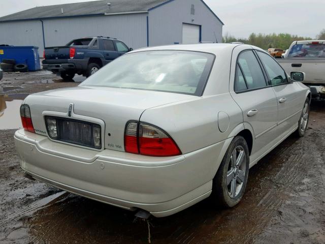 1LNFM87A66Y614584 - 2006 LINCOLN LS WHITE photo 4