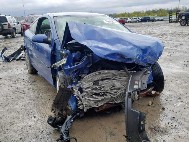 1G1AL18F187165321 - 2008 CHEVROLET COBALT LT BLUE photo 1