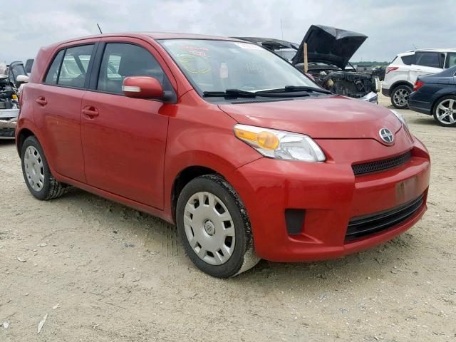 JTKKU10429J047102 - 2009 TOYOTA SCION XD RED photo 1