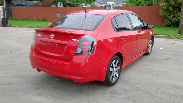 3N1AB6APXCL785621 - 2012 NISSAN SENTRA 2.0 RED photo 4