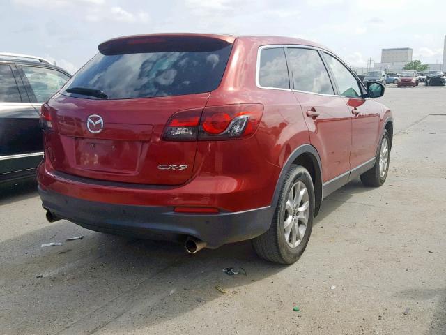 JM3TB2CV8D0412609 - 2013 MAZDA CX-9 TOURI RED photo 4