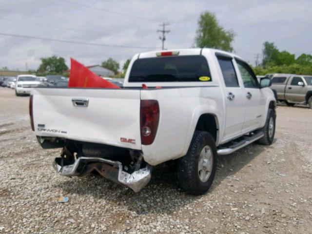 1GTDT136158198823 - 2005 GMC CANYON WHITE photo 4