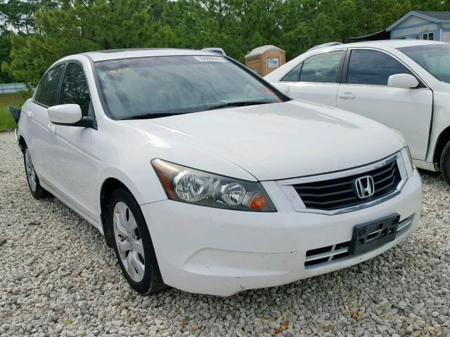 1HGCP2F86AA178414 - 2010 HONDA ACCORD EXL WHITE photo 1