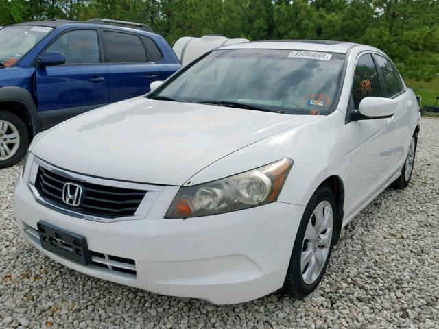 1HGCP2F86AA178414 - 2010 HONDA ACCORD EXL WHITE photo 2