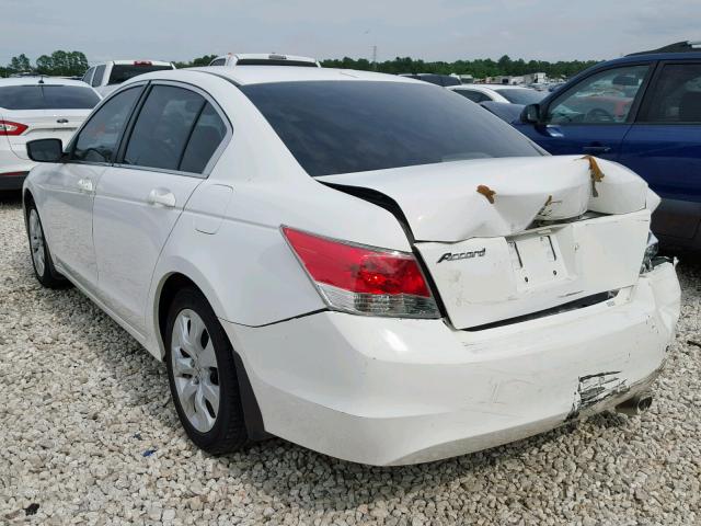 1HGCP2F86AA178414 - 2010 HONDA ACCORD EXL WHITE photo 3