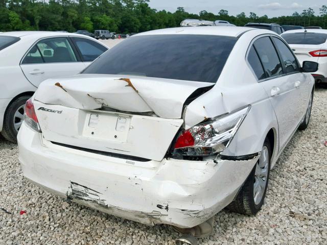 1HGCP2F86AA178414 - 2010 HONDA ACCORD EXL WHITE photo 4