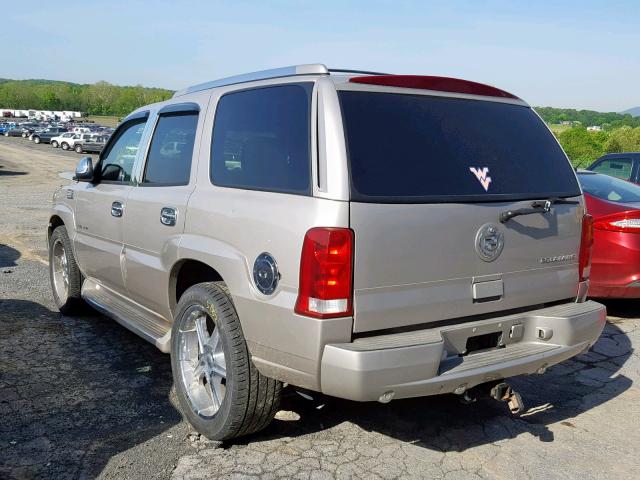 1GYEK63N94R147911 - 2004 CADILLAC ESCALADE L CREAM photo 3