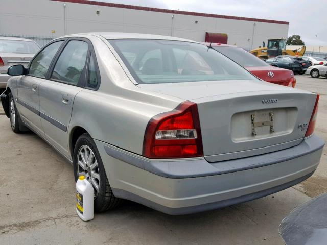 YV1TS94D6Y1092174 - 2000 VOLVO S80 GRAY photo 3