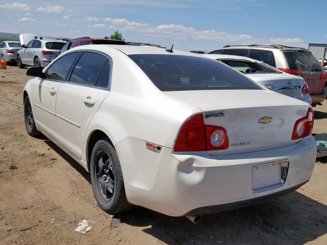 1G1ZC5E14BF338085 - 2011 CHEVROLET MALIBU 1LT 白色 照片 3