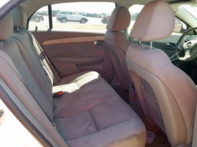 1G1ZC5E14BF338085 - 2011 CHEVROLET MALIBU 1LT 白色 照片 6