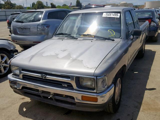 JT4VN93D5R5042903 - 1994 TOYOTA PICKUP 1/2 GRAY photo 2