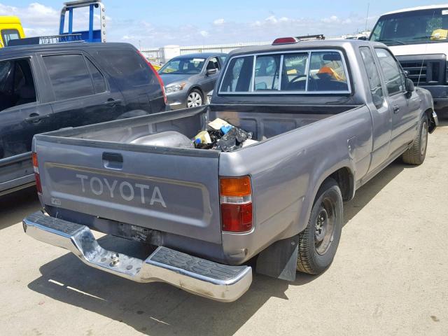 JT4VN93D5R5042903 - 1994 TOYOTA PICKUP 1/2 GRAY photo 4