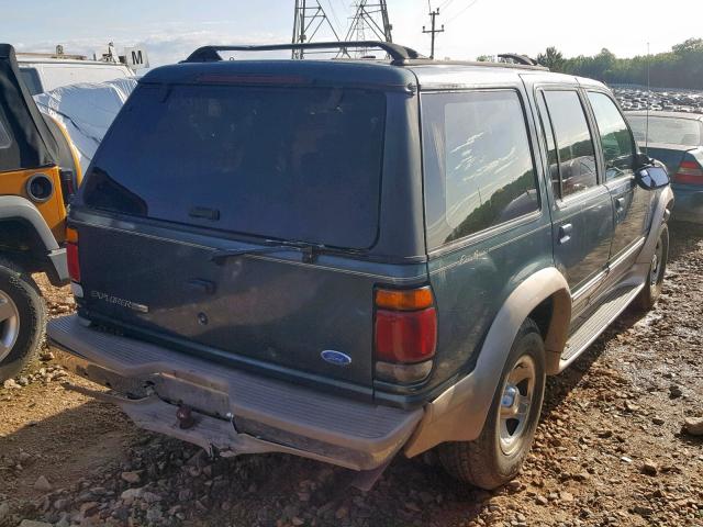 1FMDU35P7VUB32665 - 1997 FORD EXPLORER GREEN photo 4