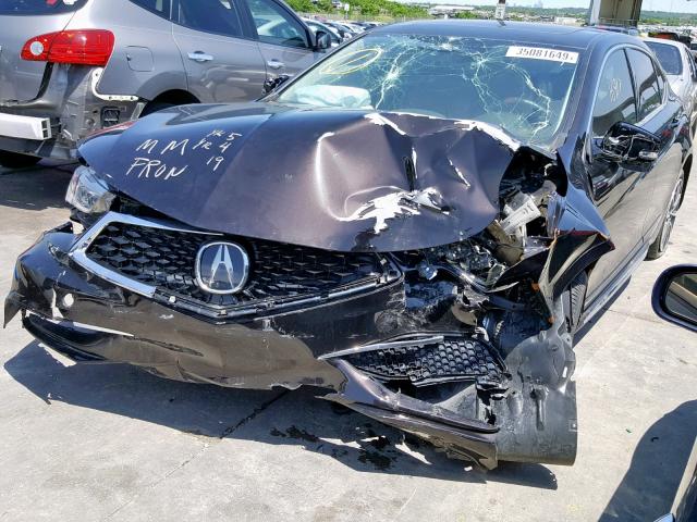 19UUB3F52JA001499 - 2018 ACURA TLX TECH BROWN photo 2