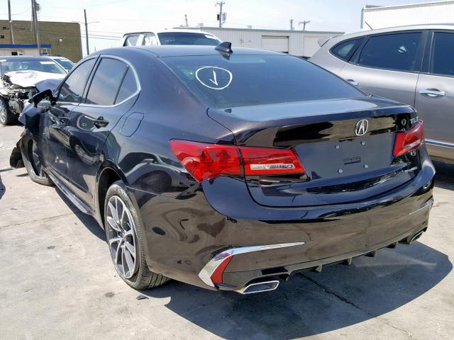 19UUB3F52JA001499 - 2018 ACURA TLX TECH BROWN photo 3