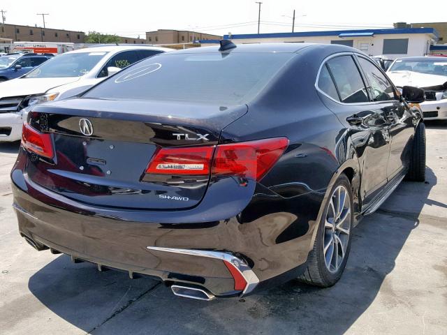 19UUB3F52JA001499 - 2018 ACURA TLX TECH BROWN photo 4
