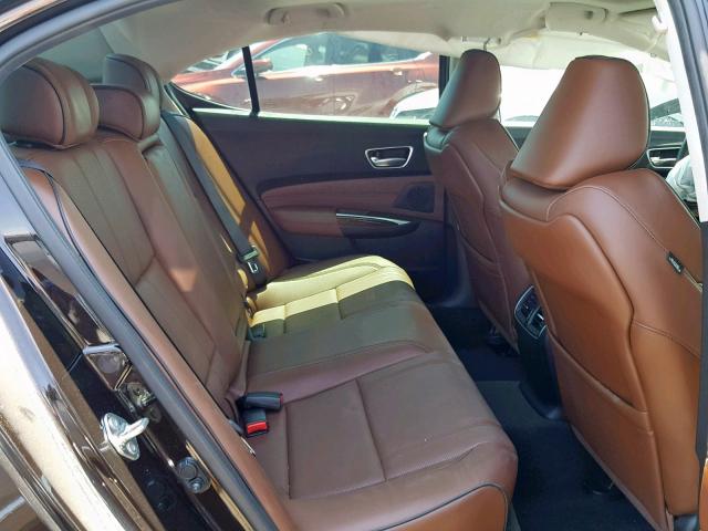 19UUB3F52JA001499 - 2018 ACURA TLX TECH BROWN photo 6