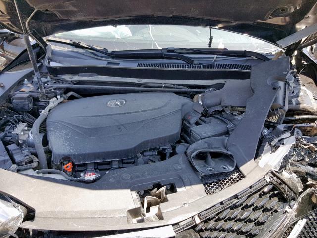 19UUB3F52JA001499 - 2018 ACURA TLX TECH BROWN photo 7