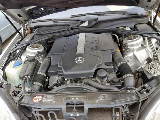 WDBNG70J53A369985 - 2003 MERCEDES-BENZ S 430 SILVER photo 7