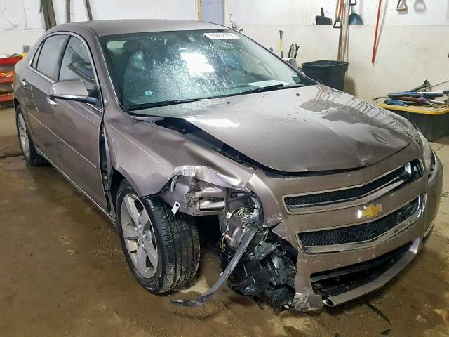 1G1ZC5E09CF323025 - 2012 CHEVROLET MALIBU 1LT TAN photo 1