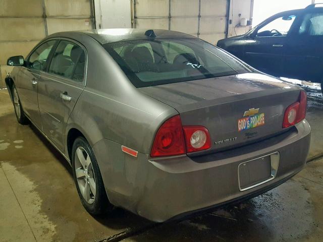 1G1ZC5E09CF323025 - 2012 CHEVROLET MALIBU 1LT TAN photo 3