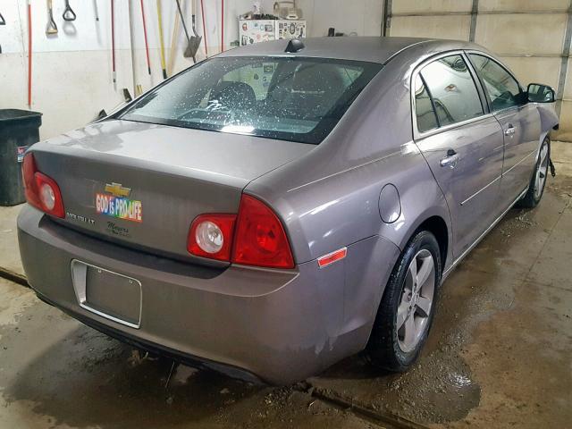 1G1ZC5E09CF323025 - 2012 CHEVROLET MALIBU 1LT TAN photo 4