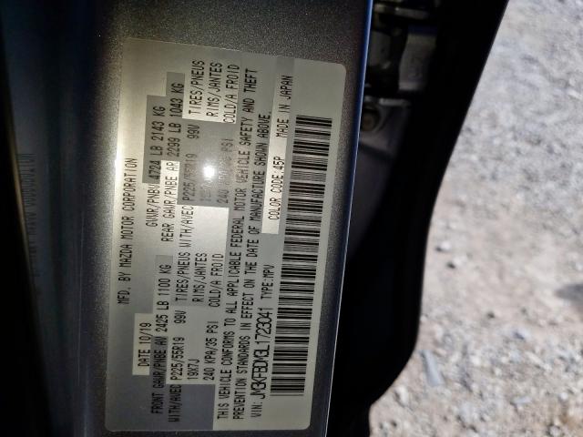 JM3KFBDM3L1723041 - 2020 MAZDA CX-5 GRAND TOURING  photo 10