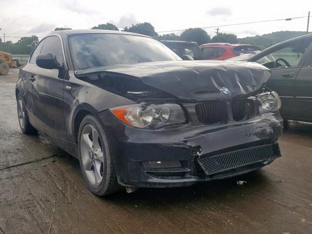 WBAUP9C53AVF49527 - 2010 BMW 128 I BLACK photo 1